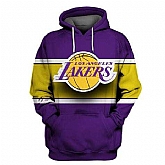 Lakers Purple All Stitched Hooded Sweatshirt,baseball caps,new era cap wholesale,wholesale hats